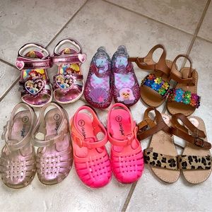 Toddler Girl Size 7 Shoe Bundle